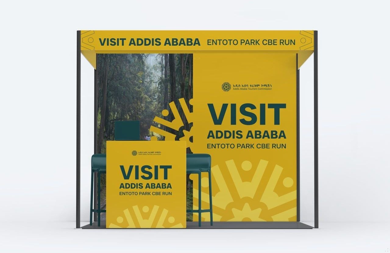 Visit Addis Stand Design — Exhibition booth concept design for a tourism activation